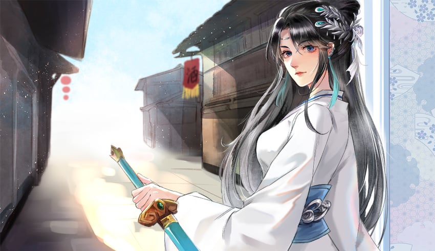 yun yun (doupo cangqiong) drawn by yun_yun_guan_bo