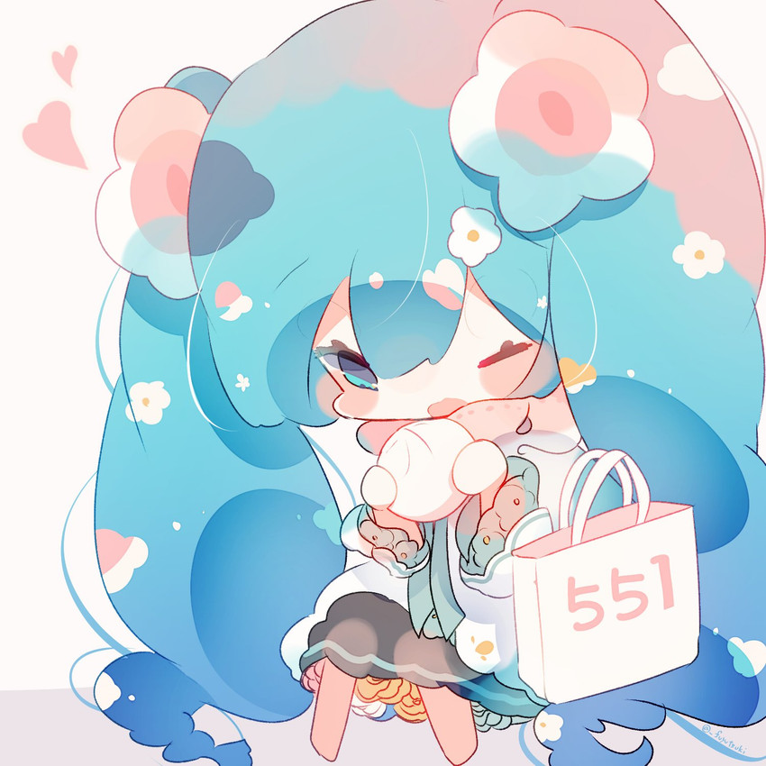 hatsune miku and magical mirai miku (vocaloid and 1 more) drawn by fuyuzuki_gato