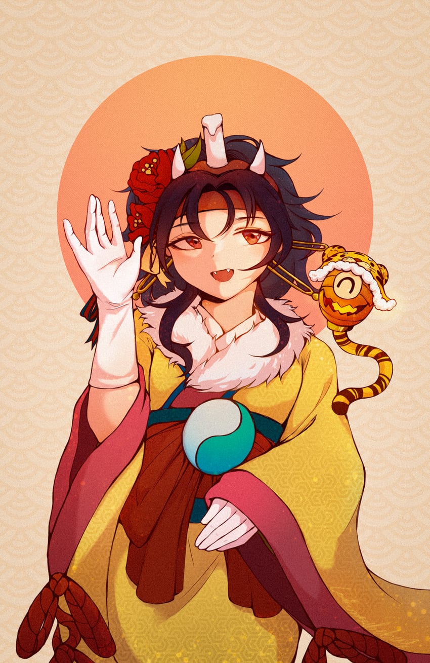 taira no chouki and burabura (len'en) drawn by hotaru_kago