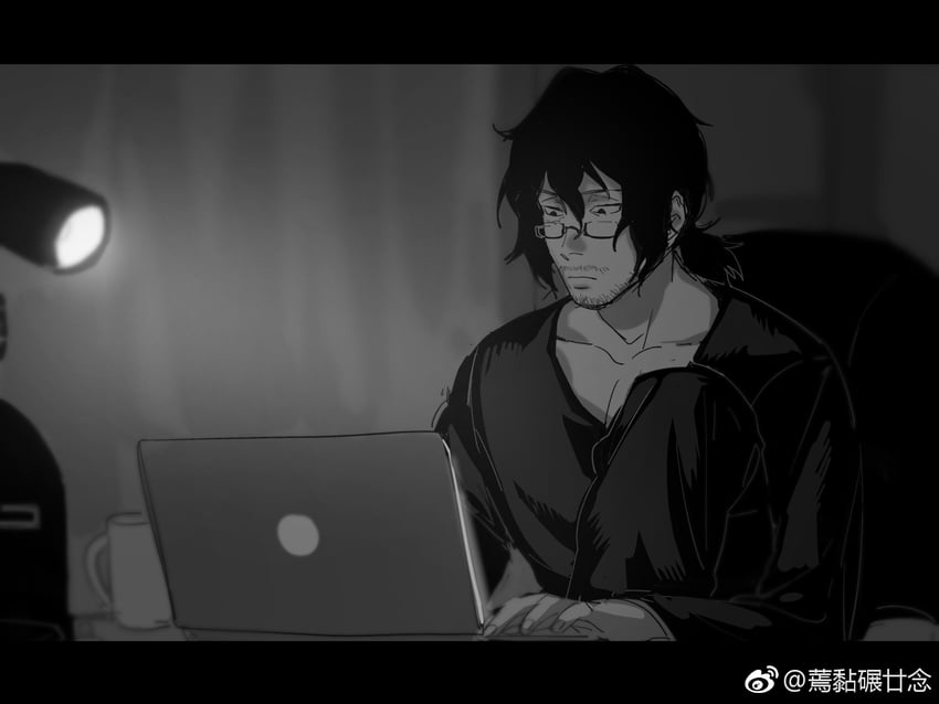 aizawa shota (boku no hero academia) drawn by nyan_2020