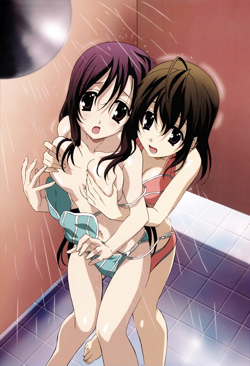 katsura kotonoha and saionji sekai (school days) drawn by gotou_junji