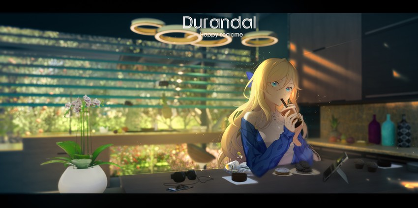 durandal (honkai and 1 more) drawn by jing_dian_da_mo_dao