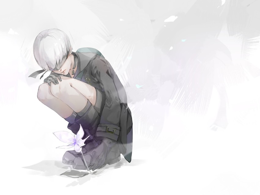 9s (nier and 1 more) drawn by koou_ma