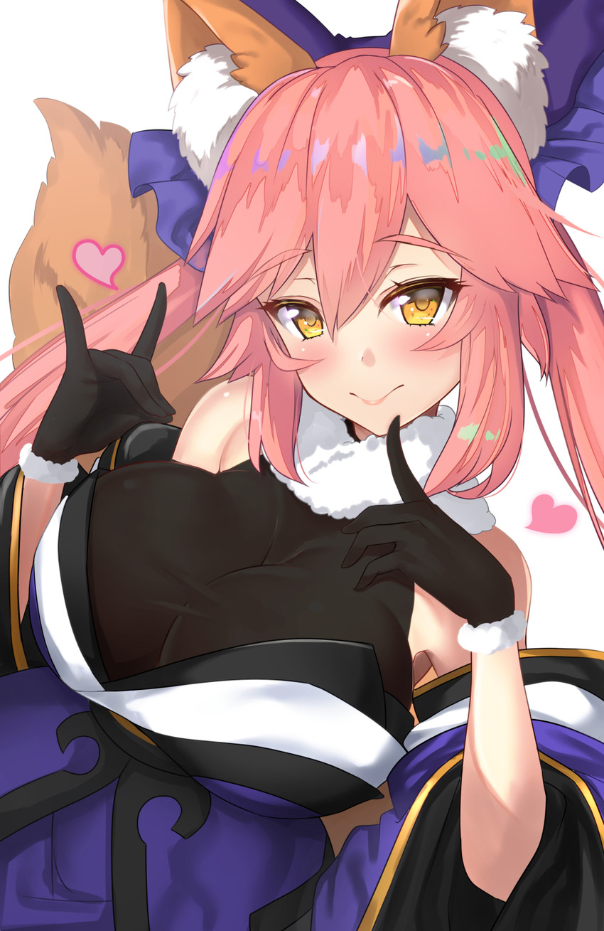 tamamo and tamamo no mae (fate and 2 more) drawn by untue