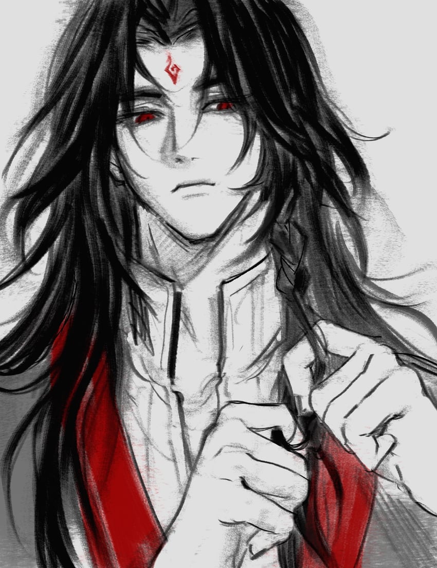 luo binghe (renzha fanpai zijiu xitong) drawn by gui_(e91617)