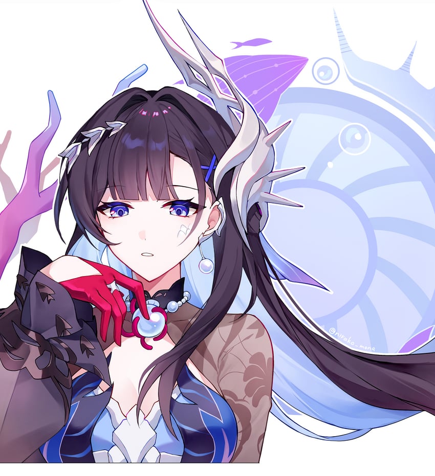 hysilens (honkai and 1 more) drawn by nirako_mona