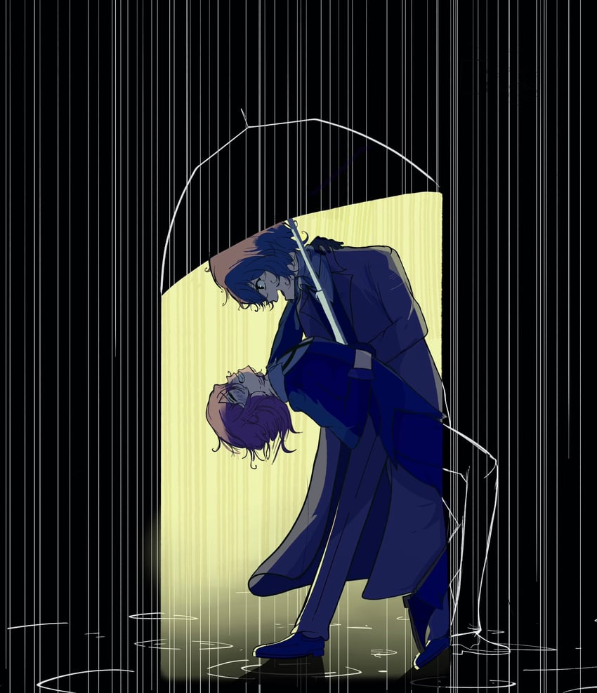 dazai osamu and nakahara chuuya (bungou stray dogs) drawn by pikpip