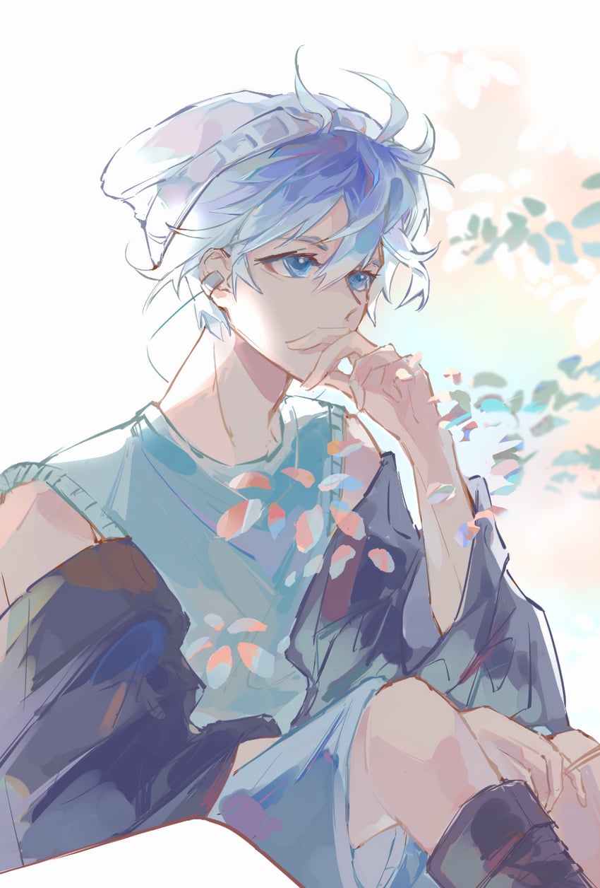 kevin kaslana (honkai and 1 more) drawn by junkreed