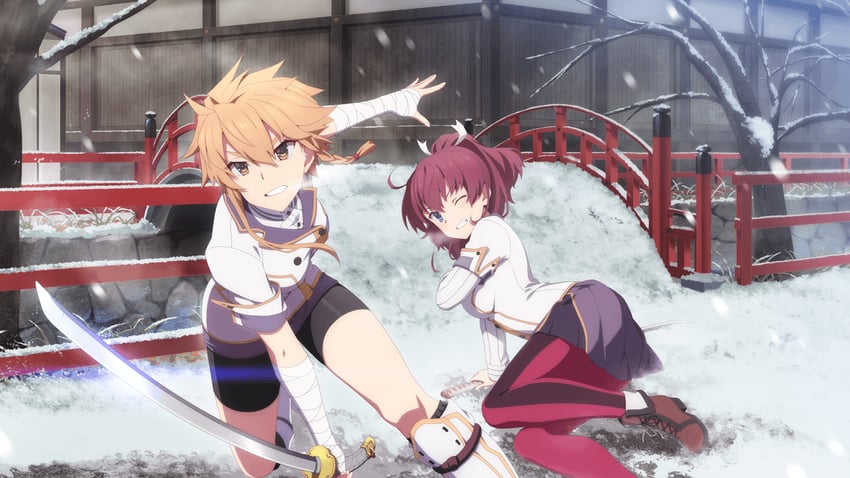 shidou maki and konohana suzuka (toji no miko and 1 more)