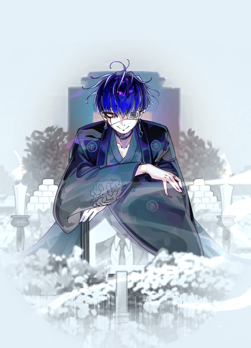 omokage yugamu (the hundred line -last defense academy-) drawn by mero_pan0721