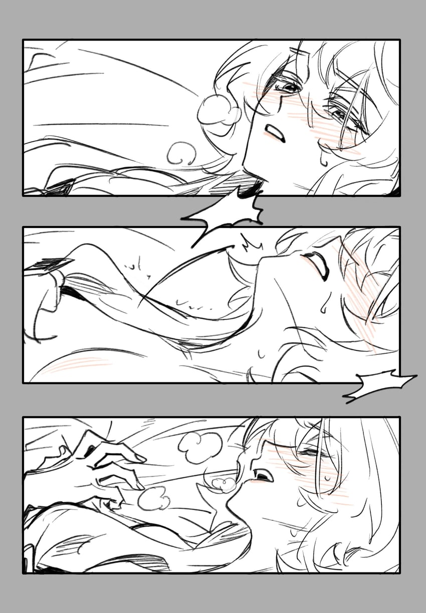 black swan (honkai and 1 more) drawn by backgun