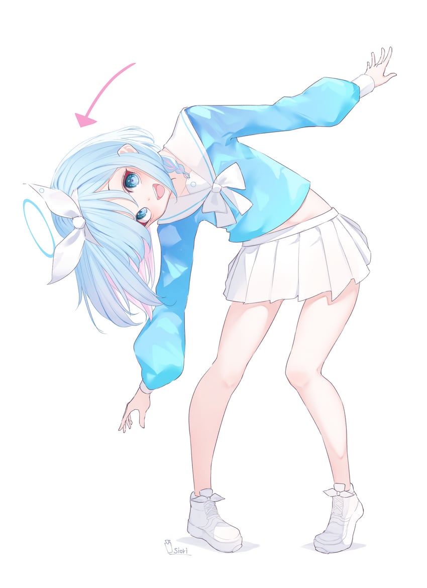 arona (blue archive) drawn by tachibana_shiori_(suica_112)