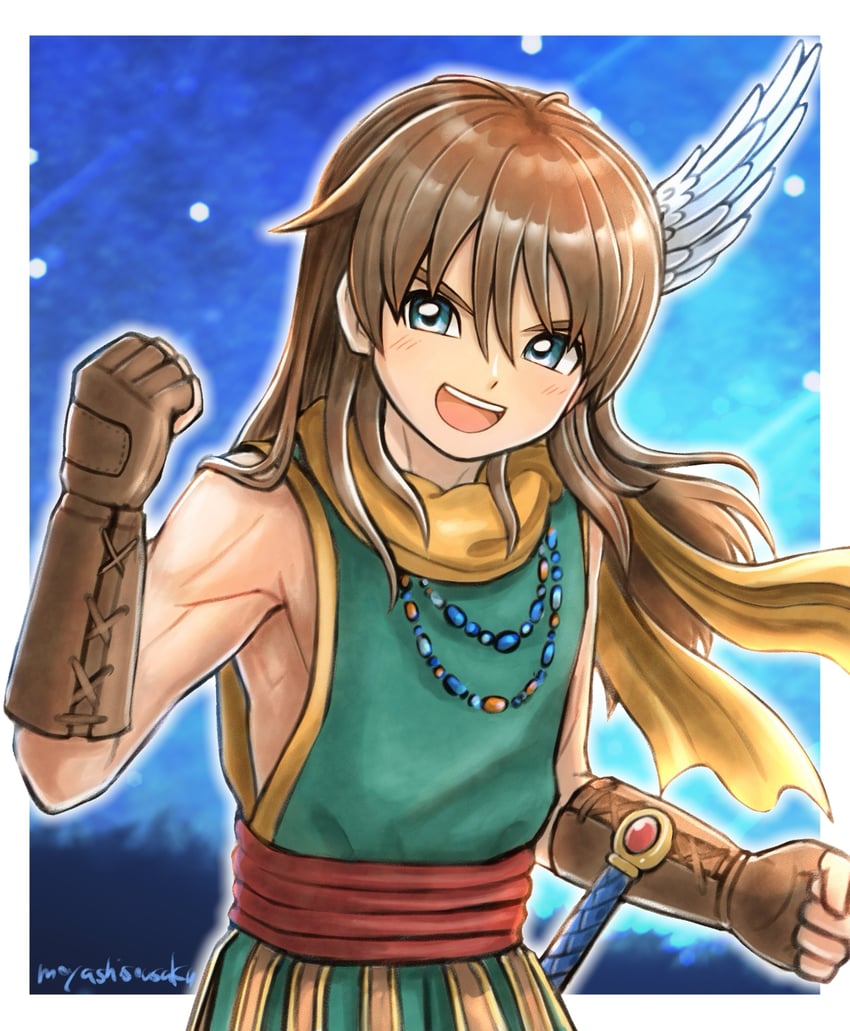 ashlay (dragon quest and 1 more) drawn by moyapippi