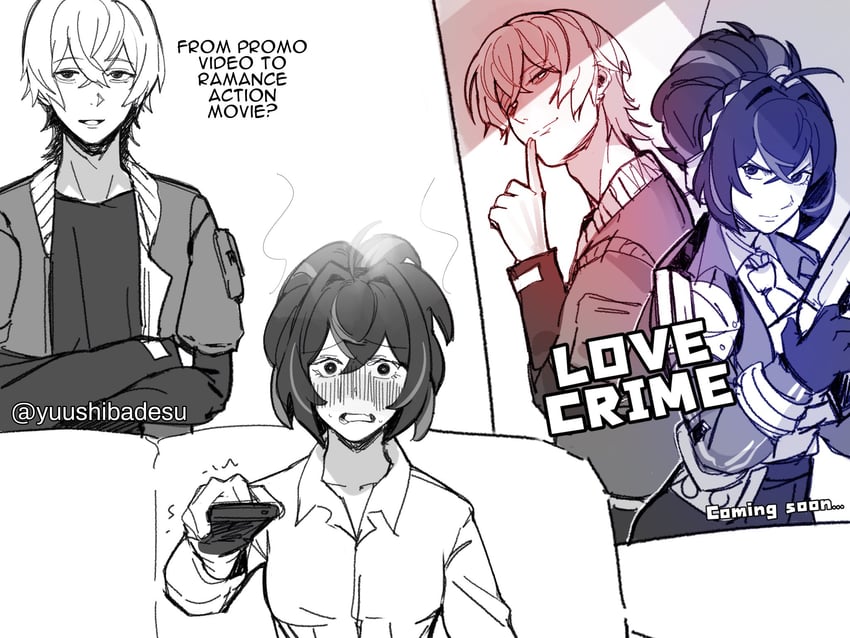 wise and zhu yuan (zenless zone zero) drawn by yuushiba