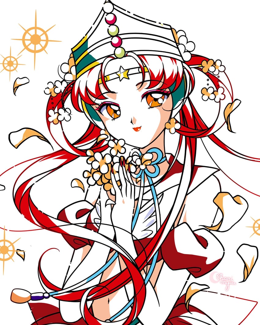 princess kakyuu and sailor kakyuu (bishoujo senshi sailor moon and 1 more) drawn by honeymoonpetal