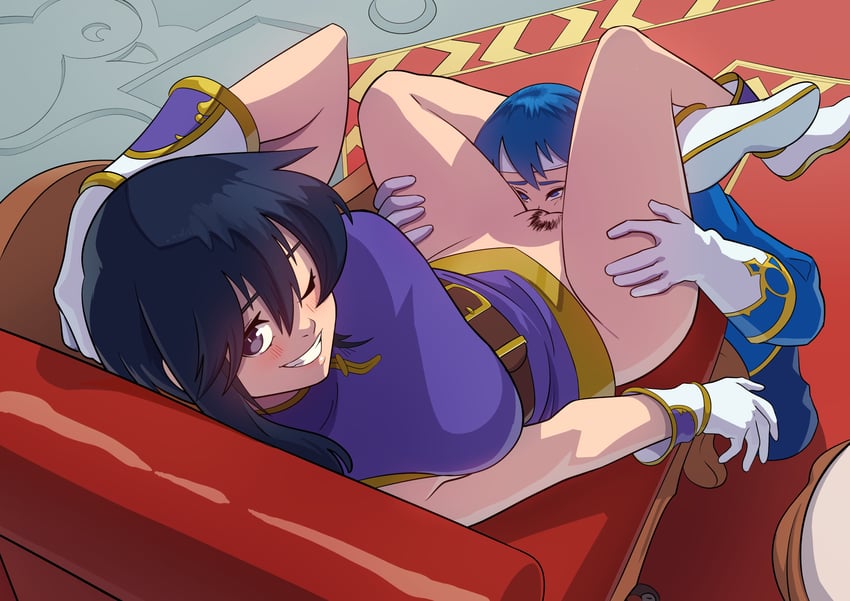 seliph and larcei (fire emblem and 1 more) drawn by dekura