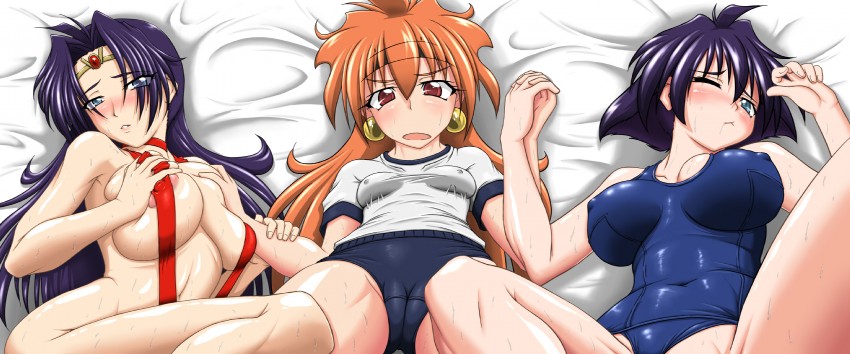 lina inverse, naga the serpent, and amelia wil tesla seyruun (slayers) drawn by taro