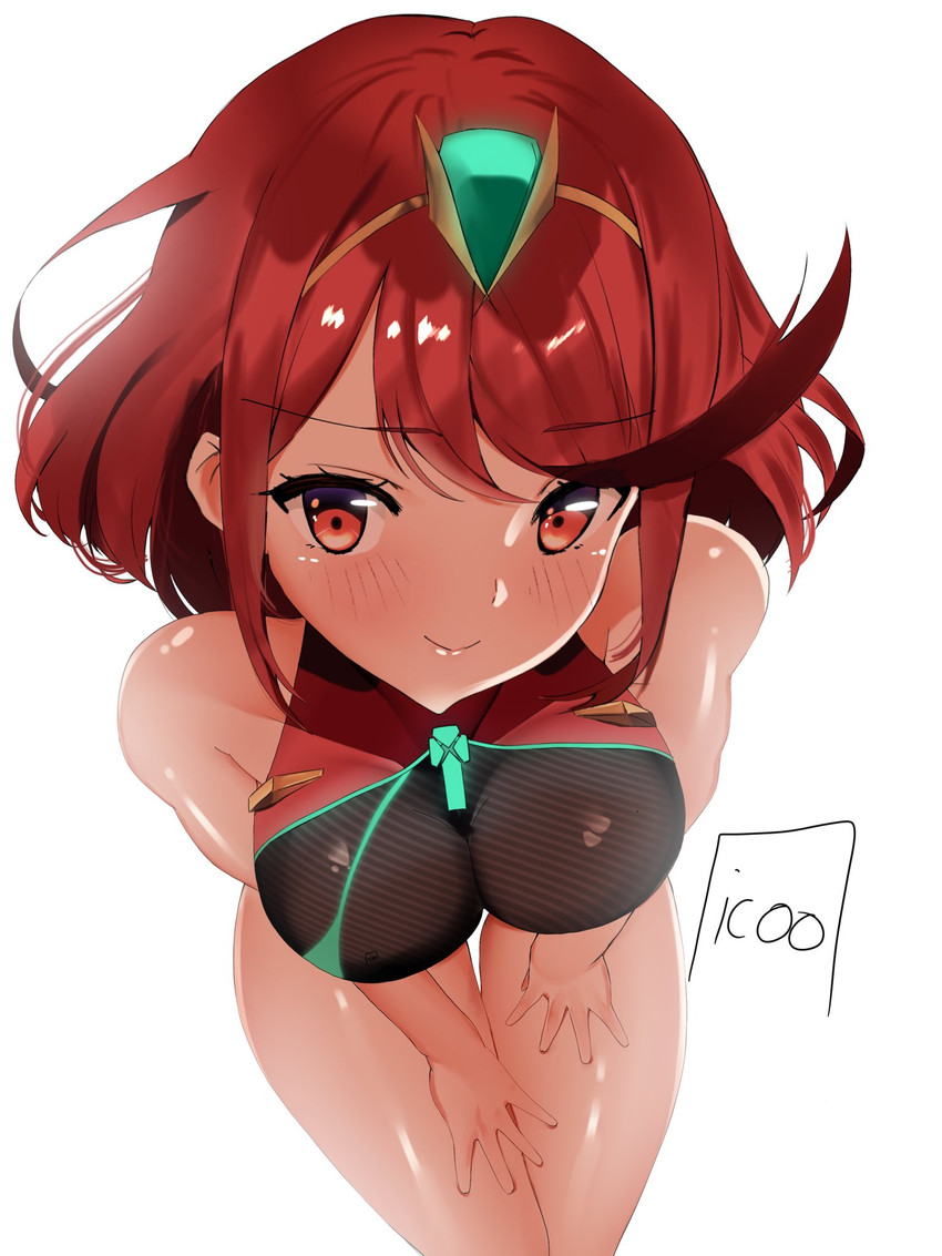 pyra (xenoblade chronicles and 1 more) drawn by icoo