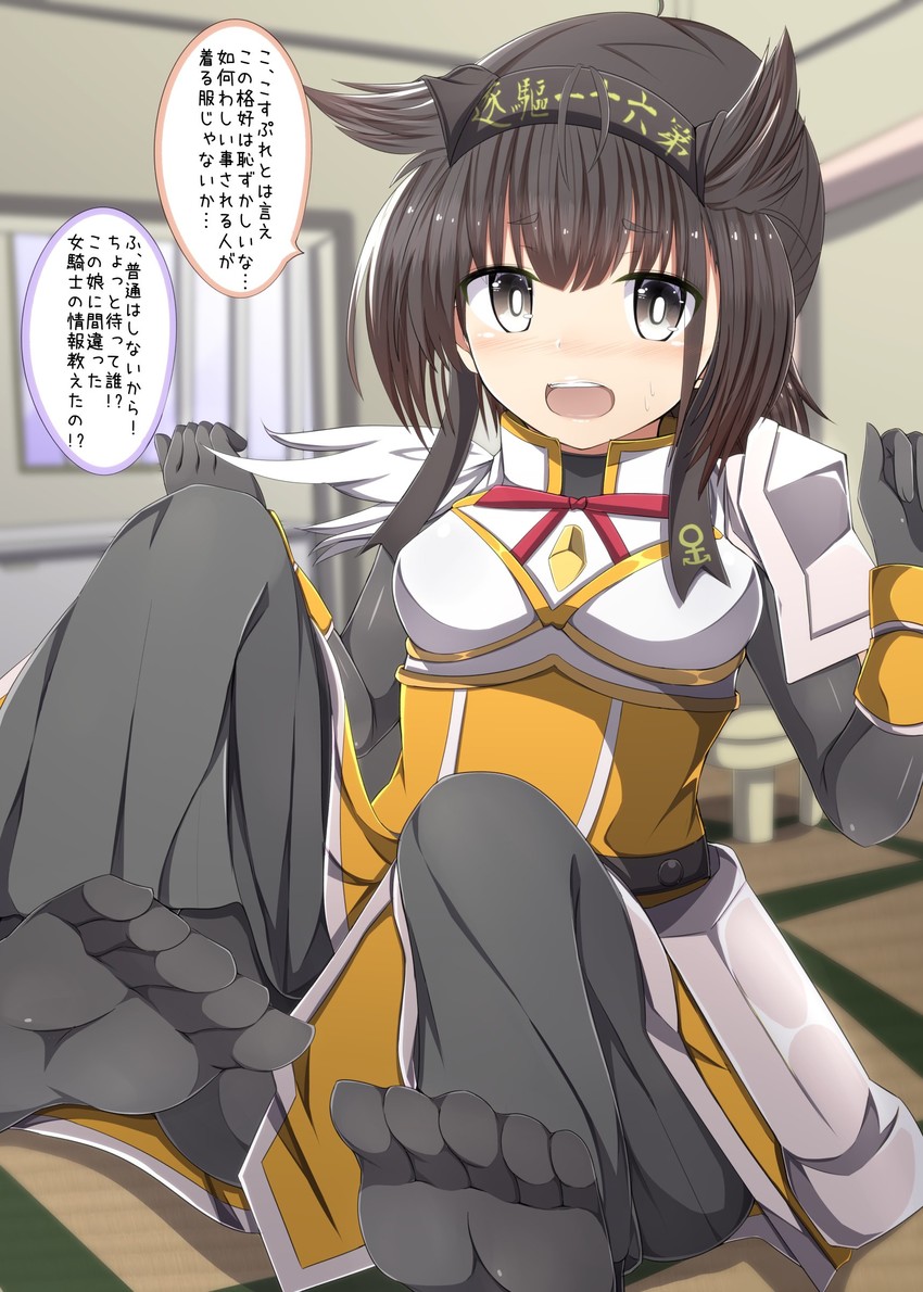 darkness and hatsuzuki (kantai collection and 1 more) drawn by masa_masa