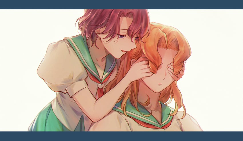 arisugawa juri and takatsuki shiori (shoujo kakumei utena) drawn by araratake