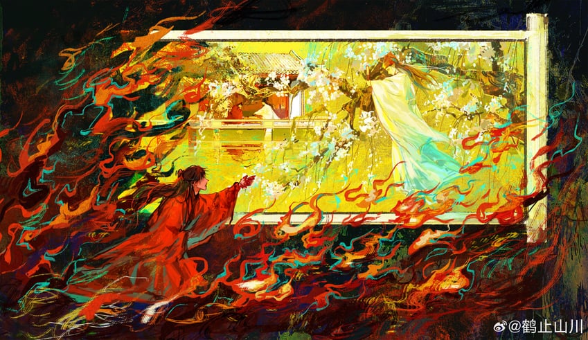 li huowang and zhuge yuan (dao gui yi xian) drawn by hezhishanchuan