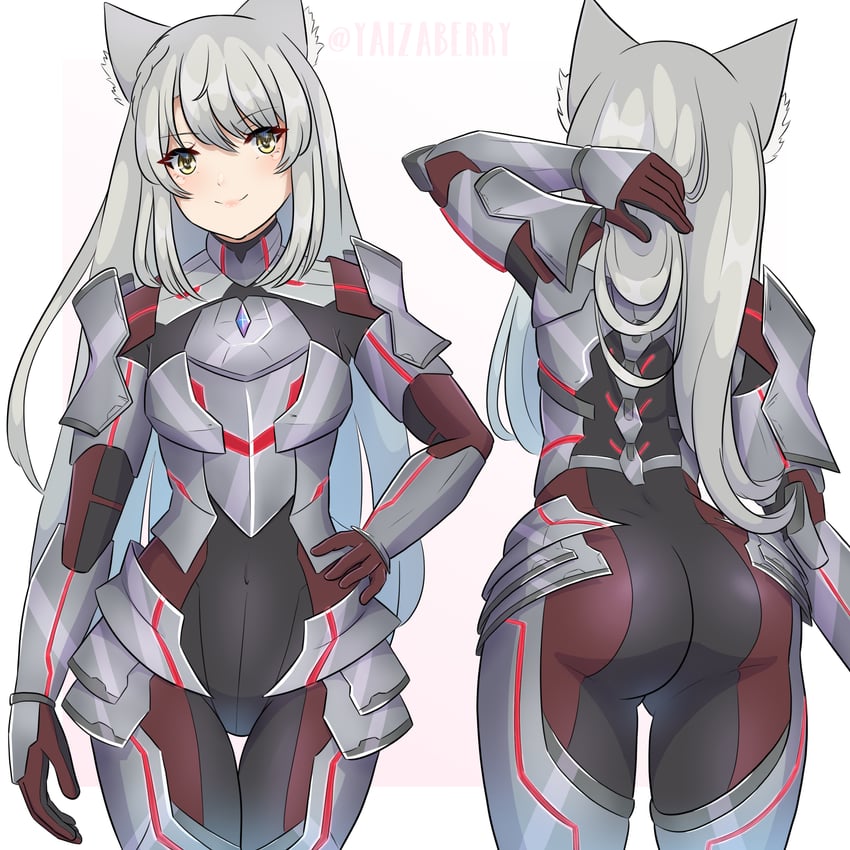 m (xenoblade chronicles and 1 more) drawn by yaizaberry