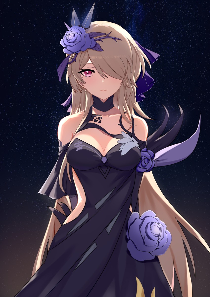 rita rossweisse (honkai and 1 more) drawn by zhourues