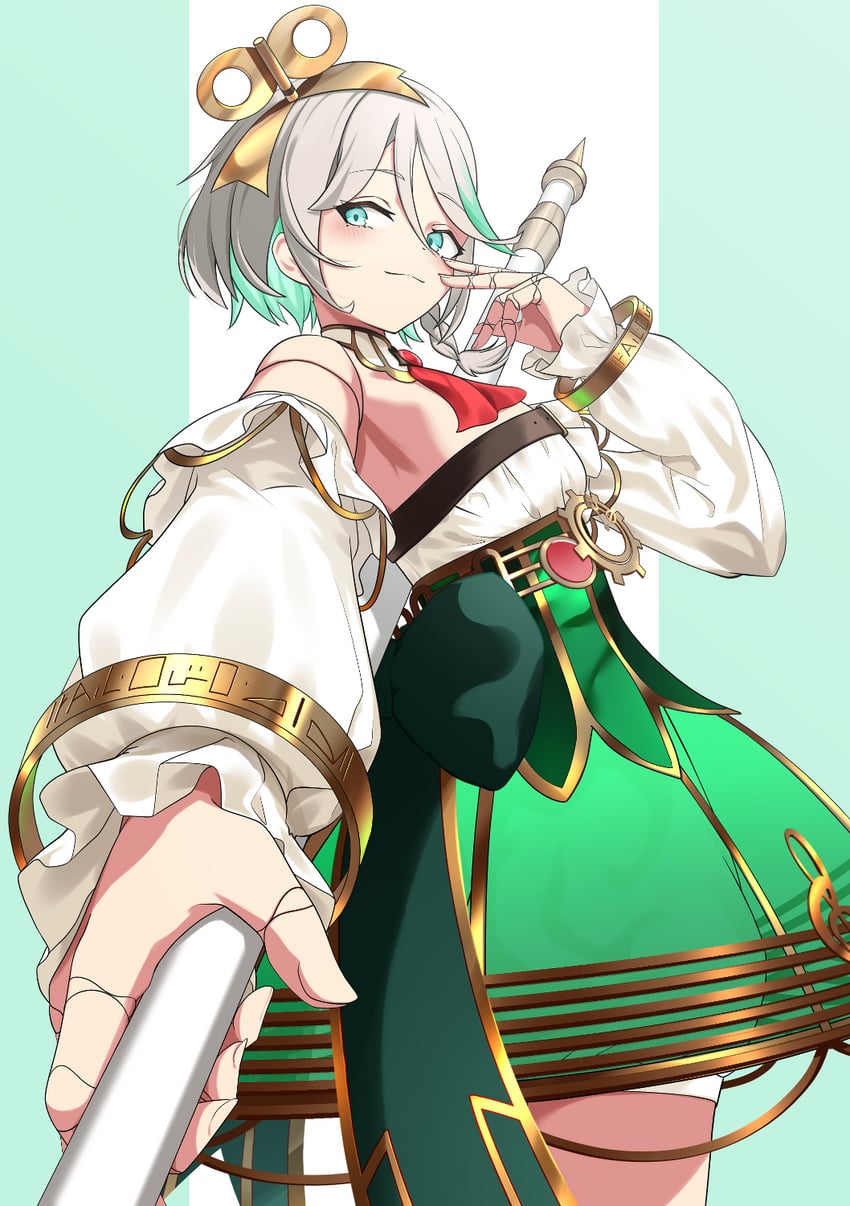 cecilia immergreen (hololive and 1 more) drawn by harrybyharry