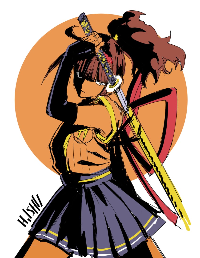 imadake dabuchi tabemi and samurai tamago tabemi (mcdonald's) drawn by ishii_hisao