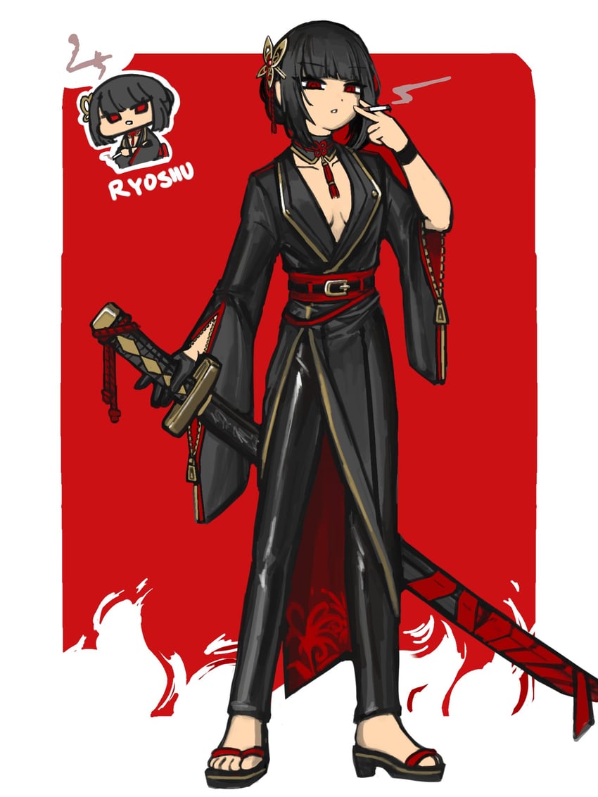 ryoshu (project moon and 1 more) drawn by nra_3614