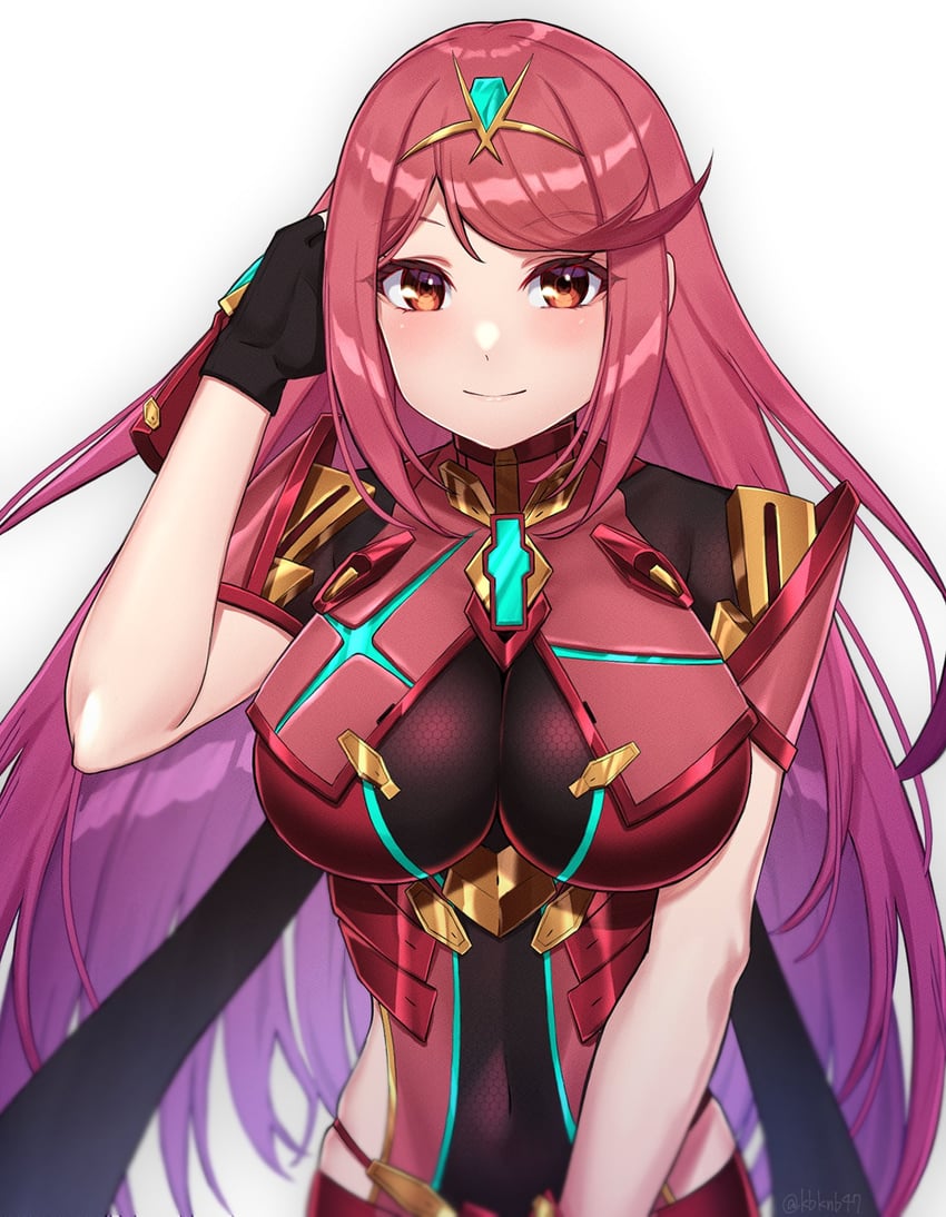 pyra (xenoblade chronicles and 1 more) drawn by shinae