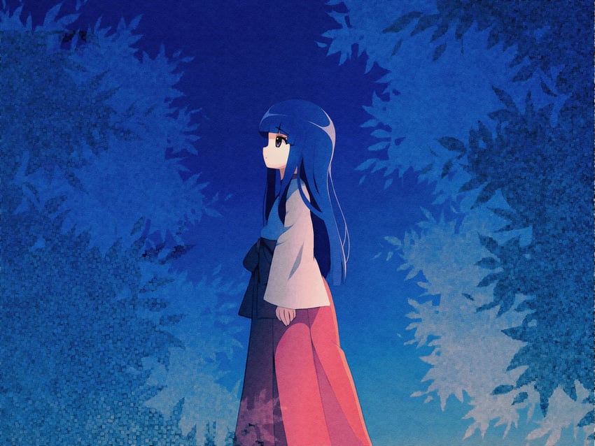 furude rika (higurashi no naku koro ni) drawn by niyane