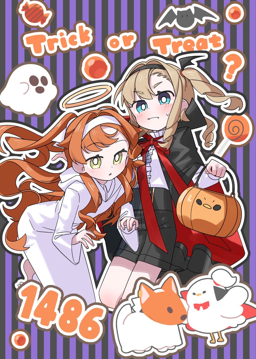 sonetto and matilda bouanich (reverse:1999) drawn by sanjuqing'an