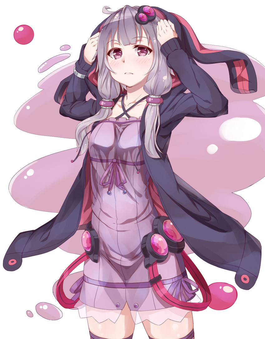 yuzuki yukari (vocaloid and 1 more) drawn by yuirimo