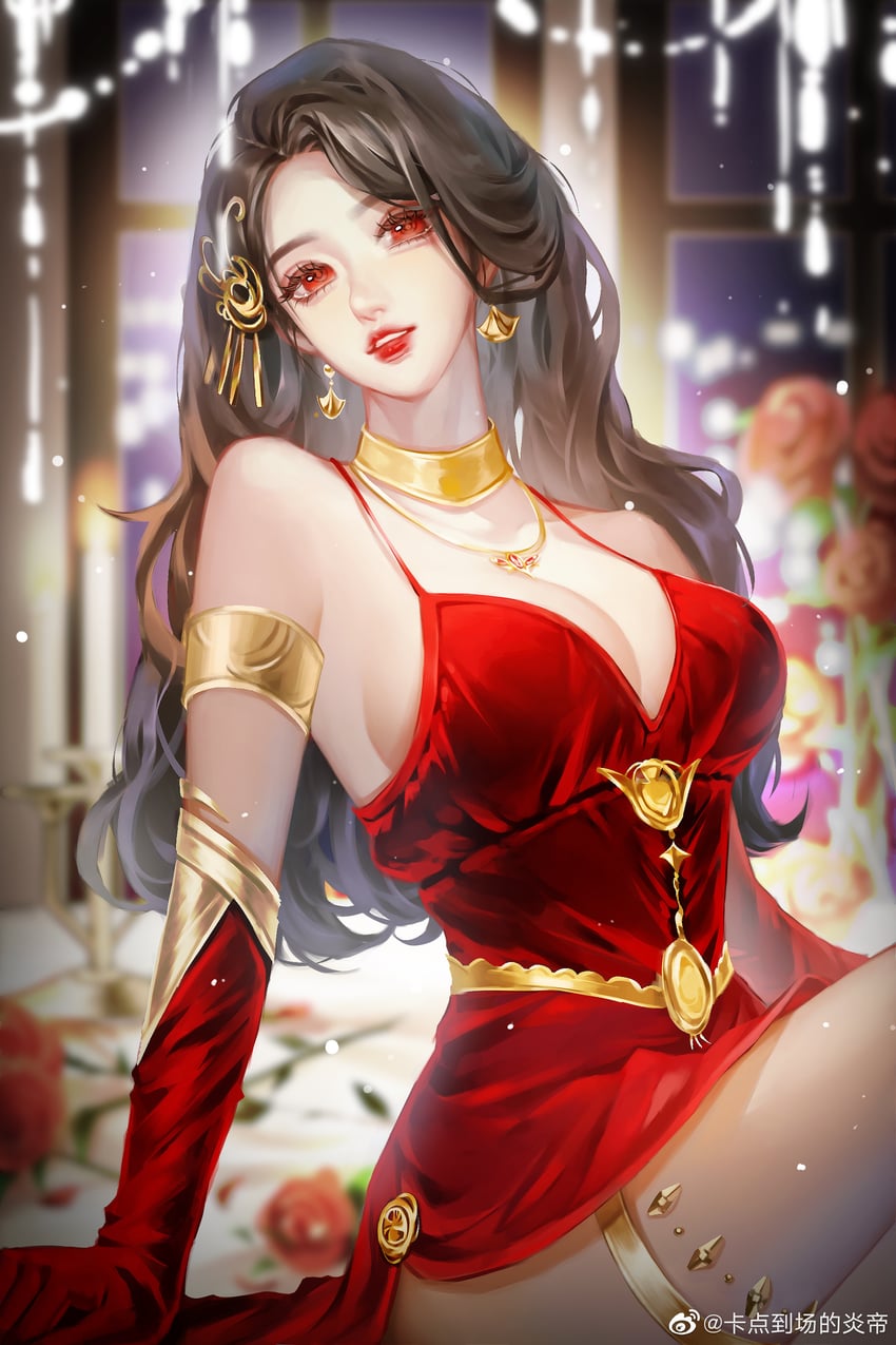 cai lin (doupo cangqiong) drawn by ka_dian_daochang_de_yandi