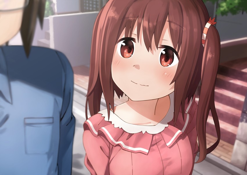 ebina nana and doma taihei (himouto! umaru-chan) drawn by dacchi