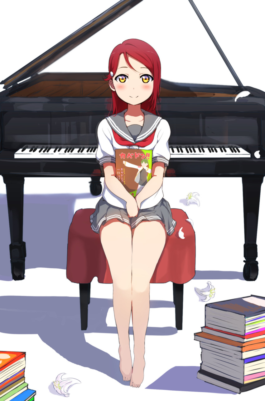 sakurauchi riko (love live! and 1 more) drawn by icehotmilktea