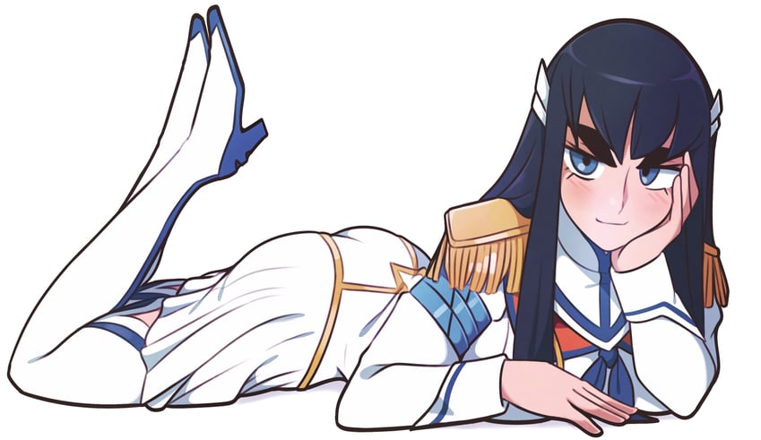 kiryuuin satsuki and junketsu (kill la kill) drawn by jeff_miga