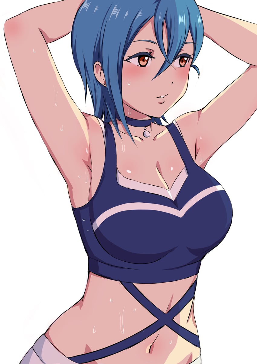 wakana shiki (love live! and 1 more) drawn by box_wonderland