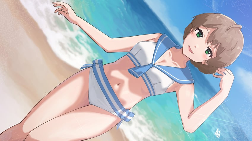 sakuramori kaori (idolmaster and 1 more) drawn by splashab