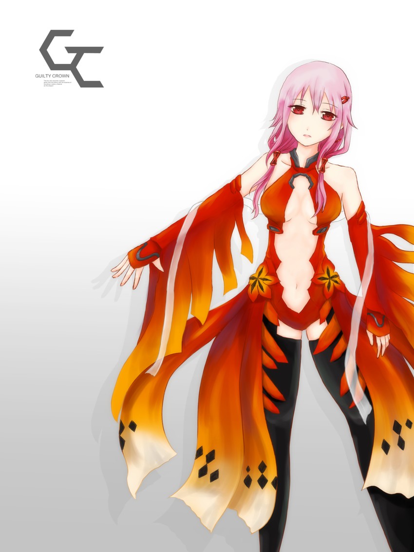 yuzuriha inori (guilty crown) drawn by tenkyu_(toriumiaoru)