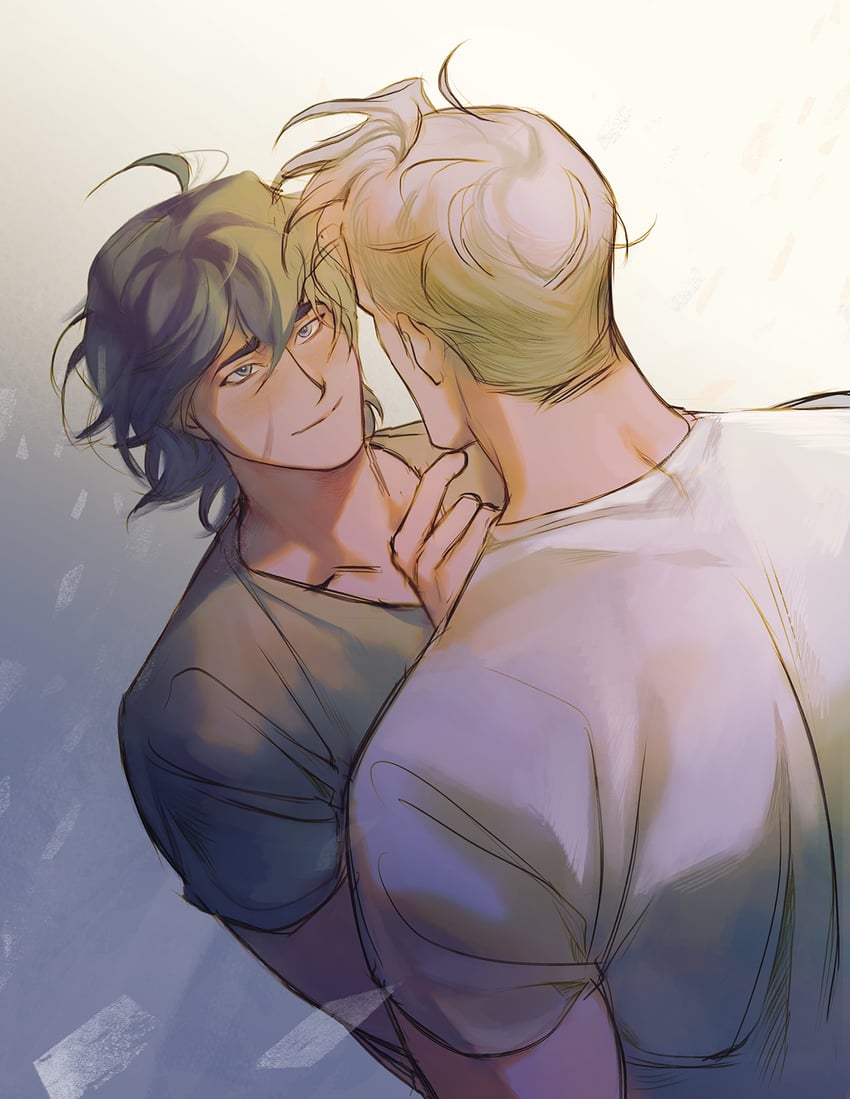 takashi shirogane and keith (voltron and 1 more) drawn by bbbbucks
