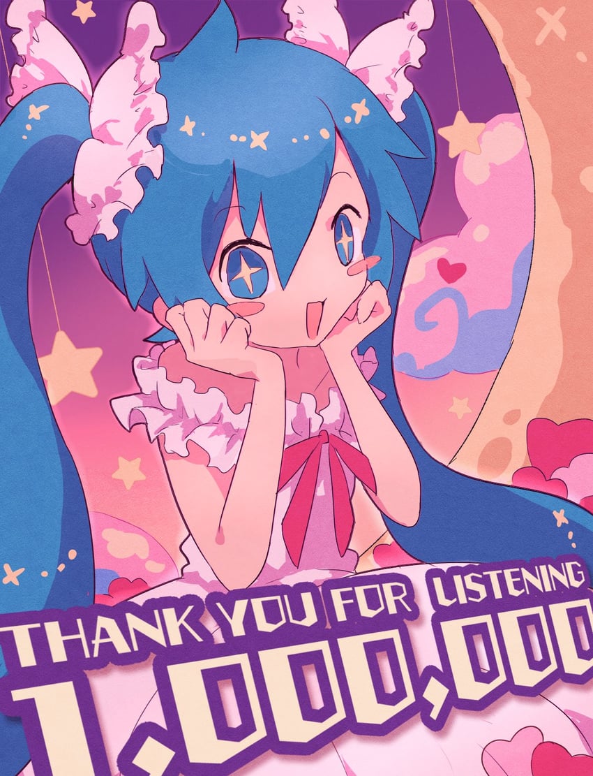 hatsune miku (vocaloid and 1 more) drawn by kisalaundry