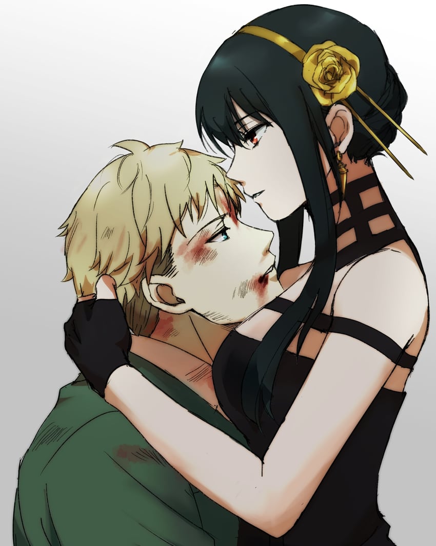 yor briar and twilight (spy x family) drawn by tama_._kogifu