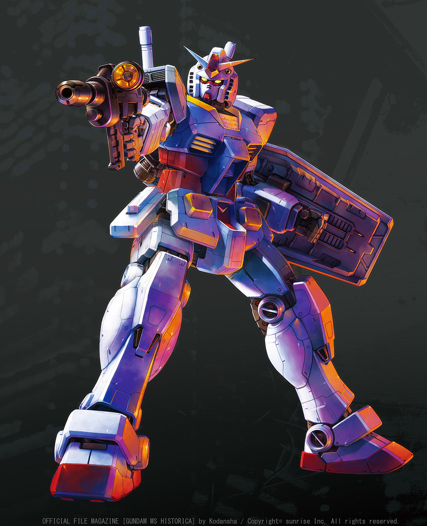 rx-78-2 gundam (gundam and 1 more) drawn by oga_mecha