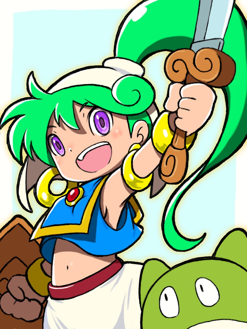 krino sandra and asha (valkyrie no densetsu and 3 more) drawn by beeru_(veil8801)