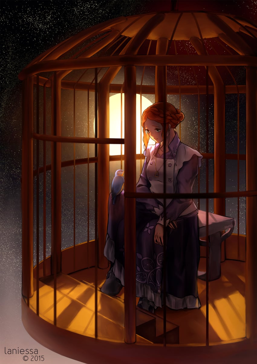 luna (kyokugen dasshutsu and 1 more) drawn by adirosa
