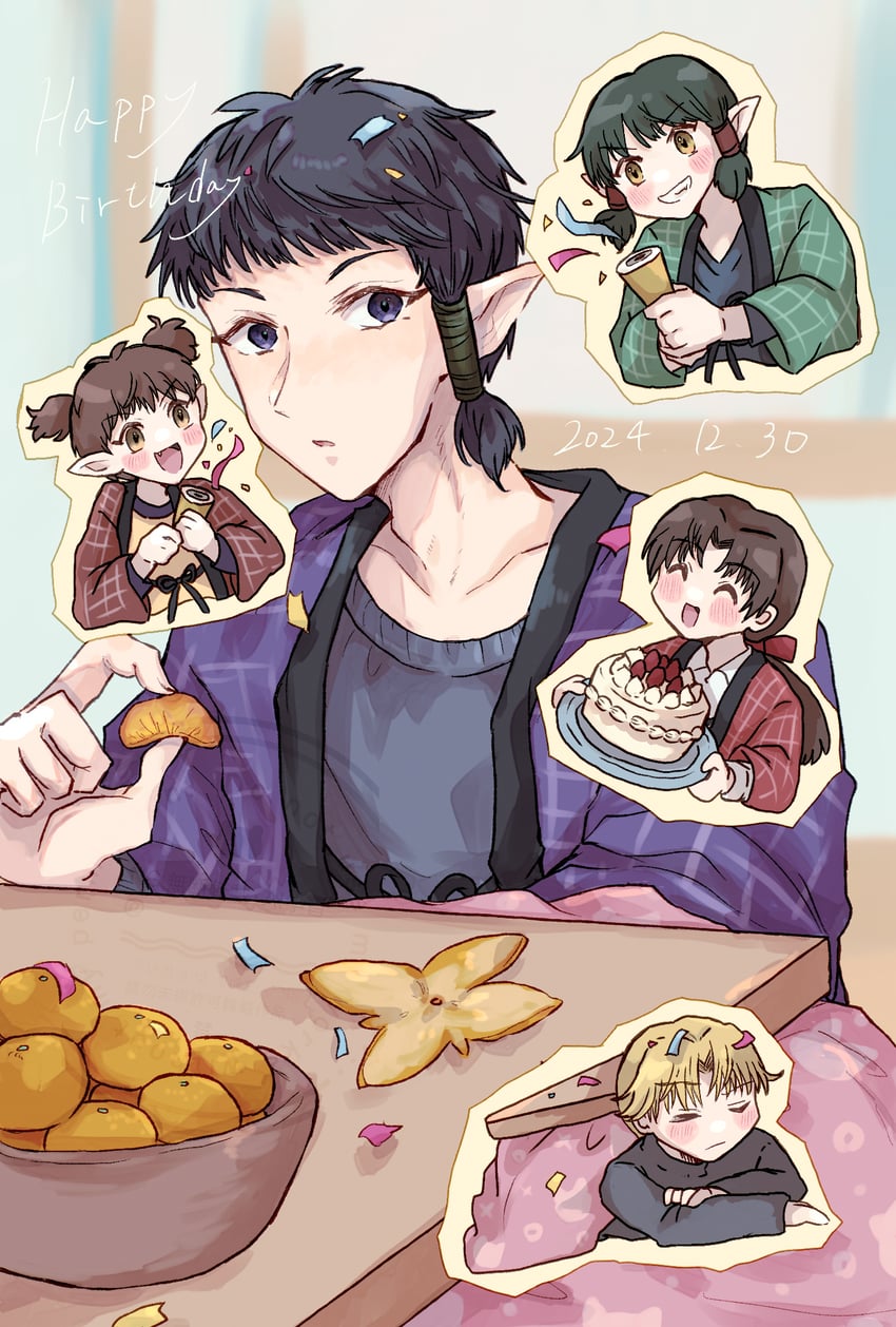 quiche, tart, pie, shirogane ryou, and akasaka keiichirou (tokyo mew mew) drawn by blueskytake