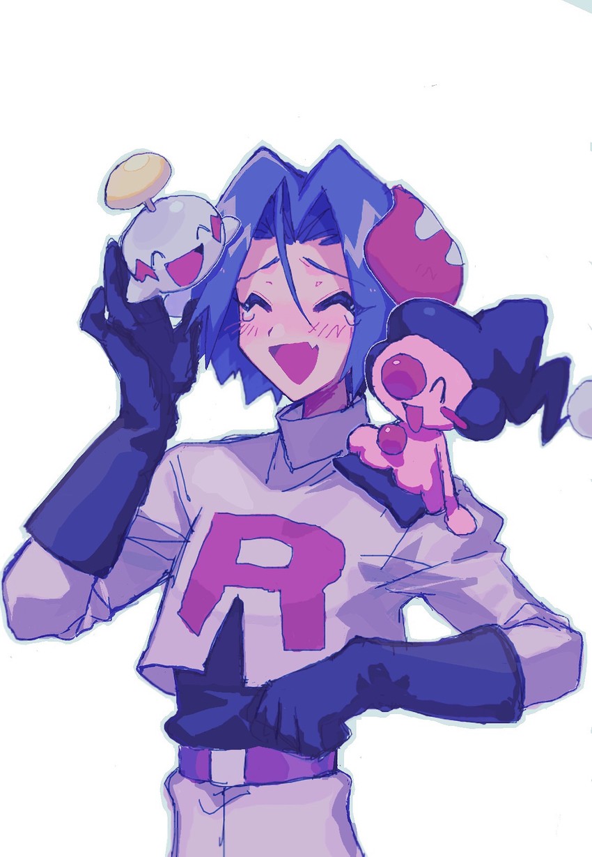james, chimecho, and mime jr. (pokemon) drawn by ameya_(okemu_ame)