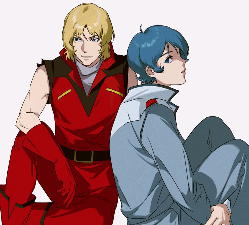 kamille bidan and quattro bajeena (gundam and 1 more) drawn by erhuazi917